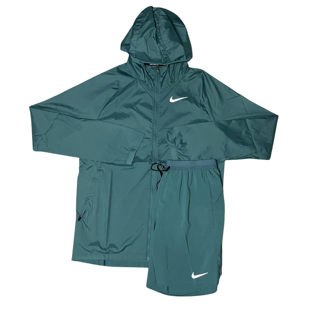 Nike Jacket and Short set - Teal