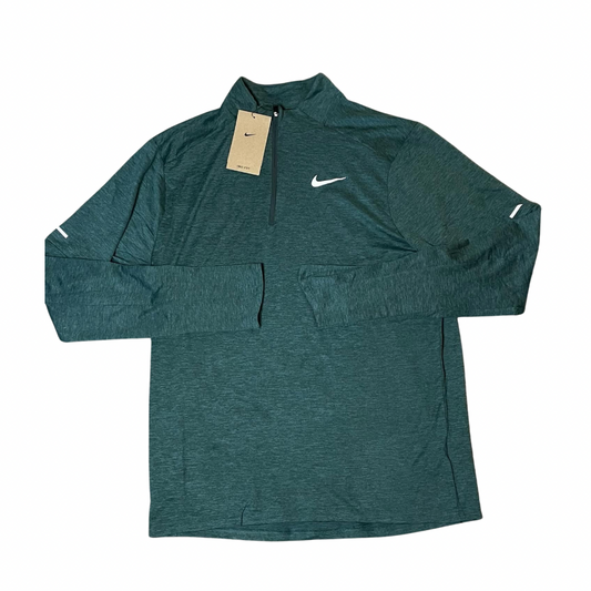 Nike Dri-Fit 1/4 zip - Teal